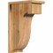 Ekena Millwork Del Monte Rough Sawn Corbel w/Backplate, Western Red Cedar, 8"W x 14"D x 22"H COR08X14X22DEL01RWR - alternate 1